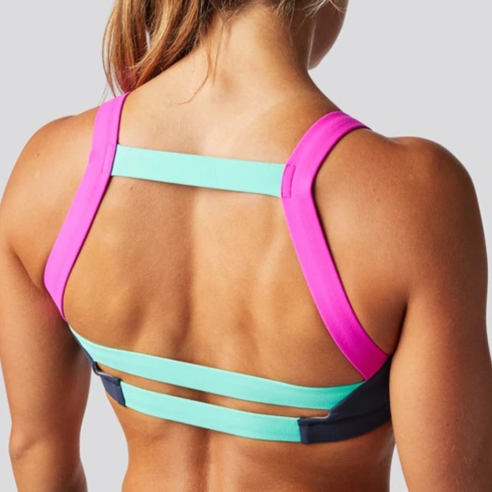 Born Primitive Moxie Sports Bra - Navy